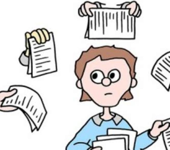 We live in a constant stream of feedback. Image: A person getting a lot of feedback.