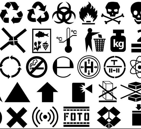 Symbols can be very confusing. Image: A bunch of symbols.