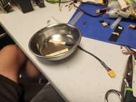 I stop about half-way done to check the fit.  This is going to work!