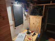 And here it is, absolute perfection of function along with smiles and the satisfaction of creating something out of random on-hand stuff.