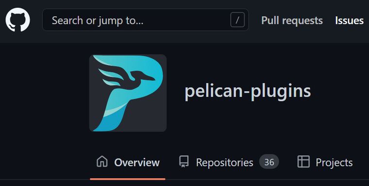 Image: pelican plugins logo