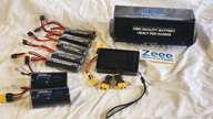 3000mAh Zeee batts ($24 new) for the goggles, and 500mAh Lumeniers ($18ea.) for the quad. Along with a ISDT BG-8S Lipo Battery Checker ($39). All these are in very good (practically new) condition.