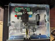 A simple but effective latching mechanism. Just needs reliable power.