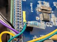 This demonstrates a mounting method. Don't use this as a wiring diagram.