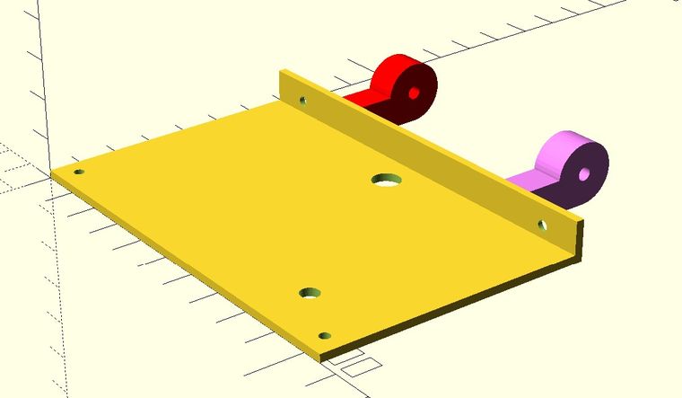 Image: The LCD housing back module.