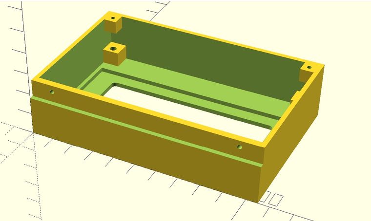 Image: The LCD housing main body.