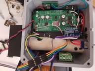 All of the parts are in the box.  The ADS1115 board will be mounted out of sight.