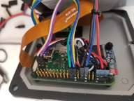 I used a white paint marker to mark an index on the Dupont pin cases that matches an index mark on the header insulator.