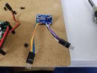 The ADS1115 is ready for installation. The Dupont connectors will make an easy swap if that is required.