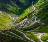 A well-lived life looks a bit like this twisty road.