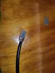 Now, solder. Where is it? Coming.