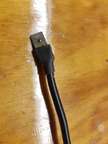 There is the solder right there under the shrink tube.
