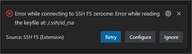 This error is caused by a PATH problem.