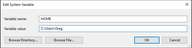 When you're done typing, it should look like this. With your username, of course.