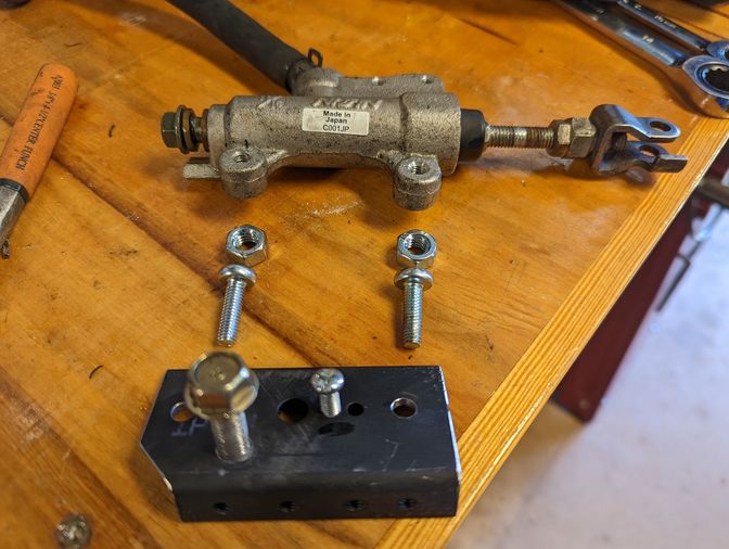 2002 GL1800 rear master cylinder.